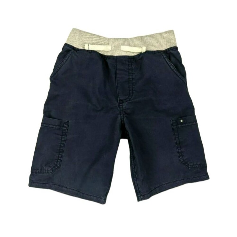 Lucky Brand Pull-On Knit Waist Chino Cargo Shorts Kids Boys Size 5 Navy